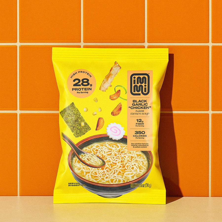 Black Garlic "Chicken" Ramen